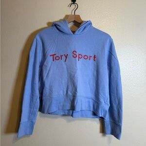Tory Burch Tory Sport Spell Out Hoodie